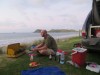 Abendessen am Strand